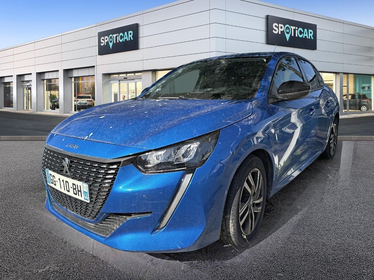 PEUGEOT PEUGEOT 208 Occasion Bleu Essence sans plomb 2022