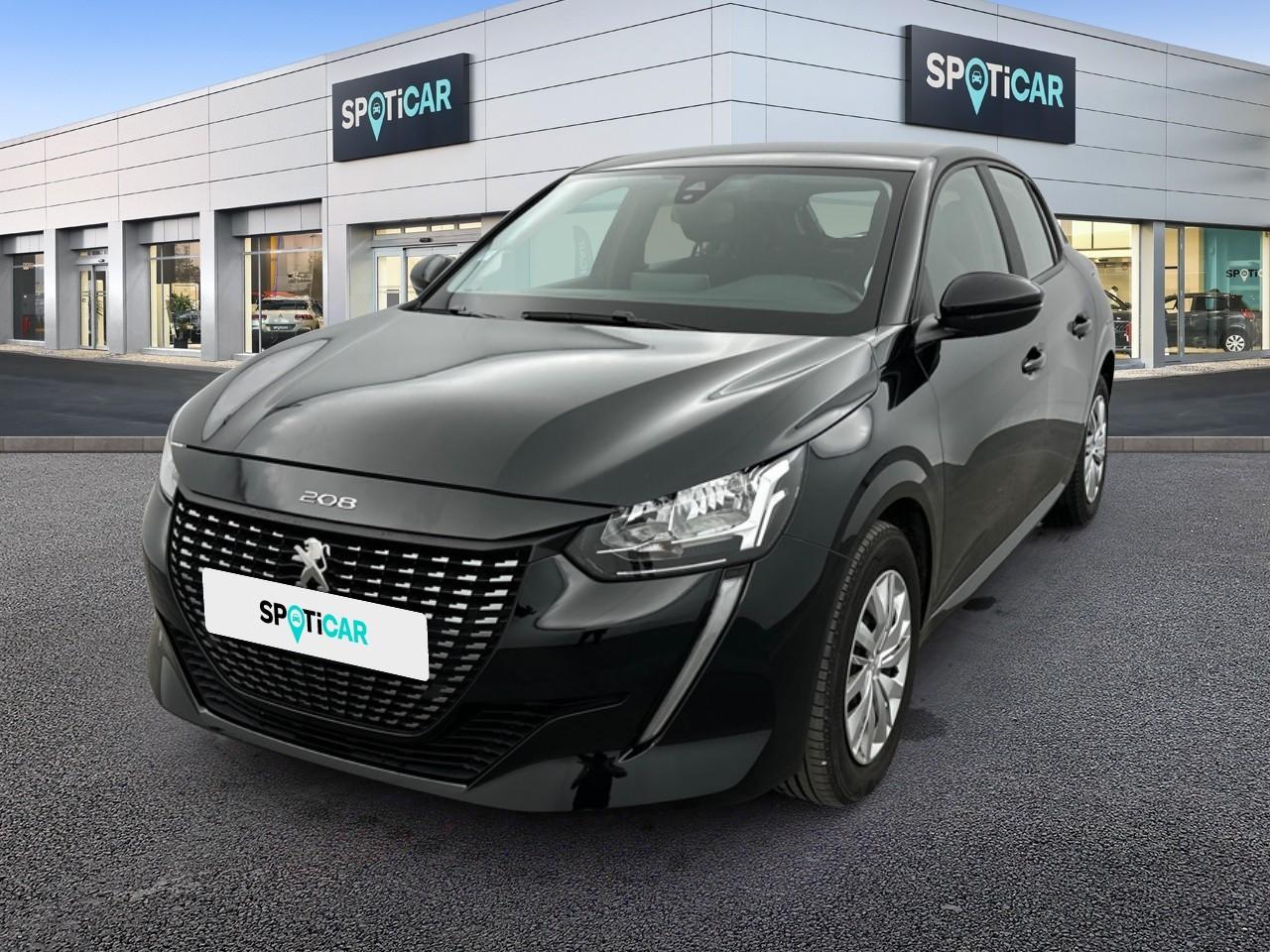 PEUGEOT PEUGEOT 208 Occasion Noir Essence sans plomb 2021
