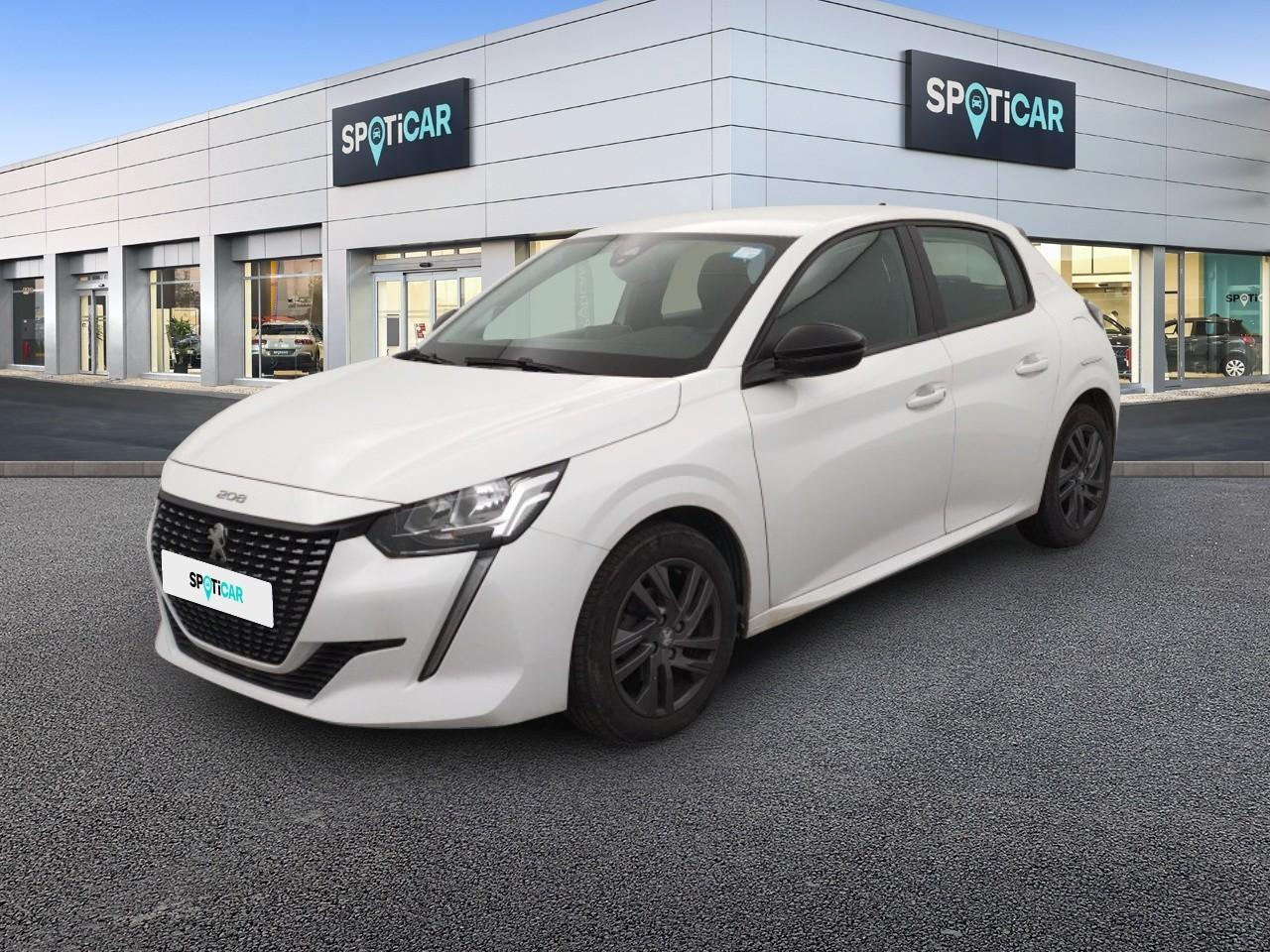 PEUGEOT PEUGEOT 208 Occasion Blanc Essence sans plomb 2022
