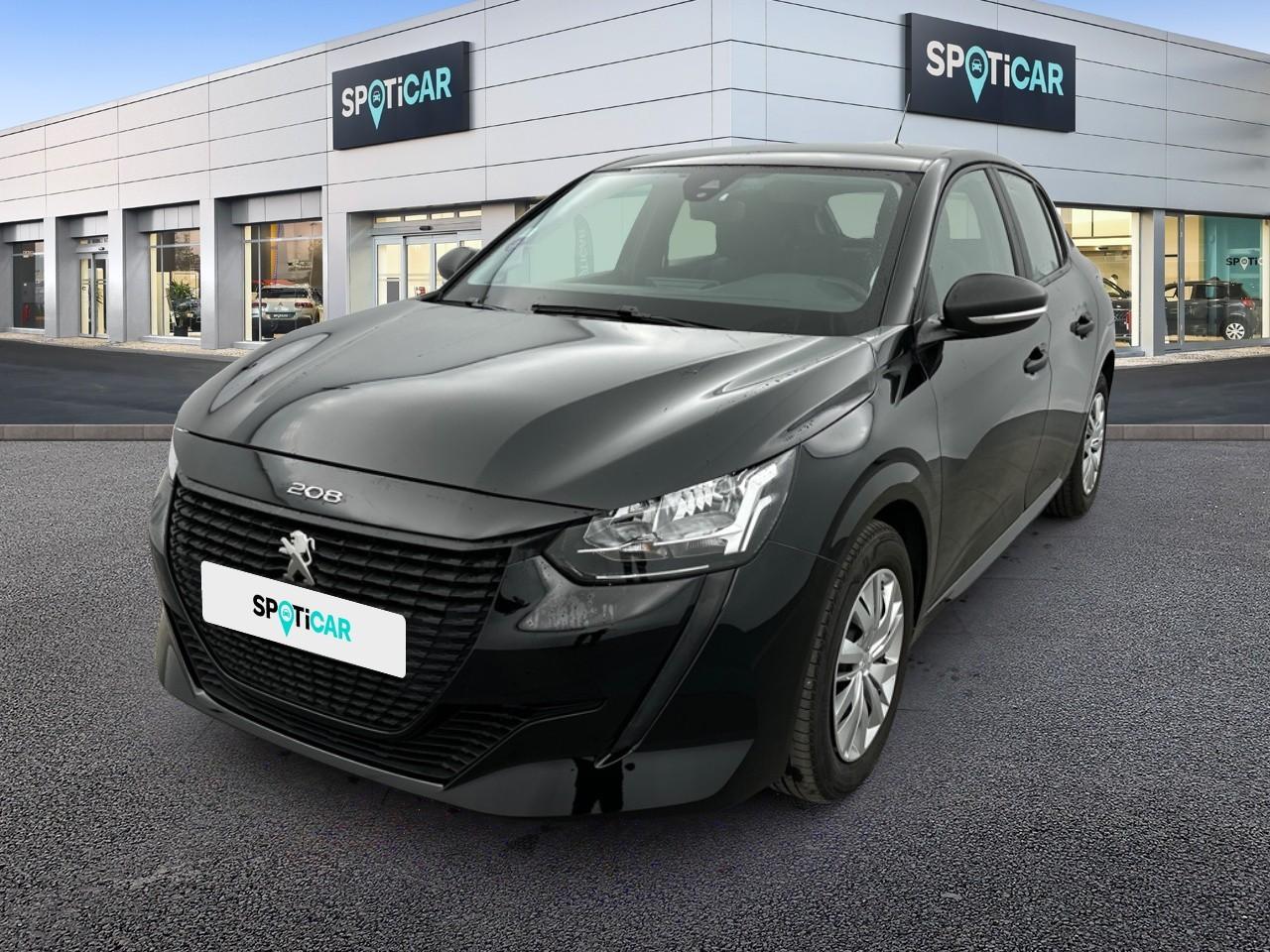 PEUGEOT PEUGEOT 208 Occasion Noir Essence sans plomb 2022