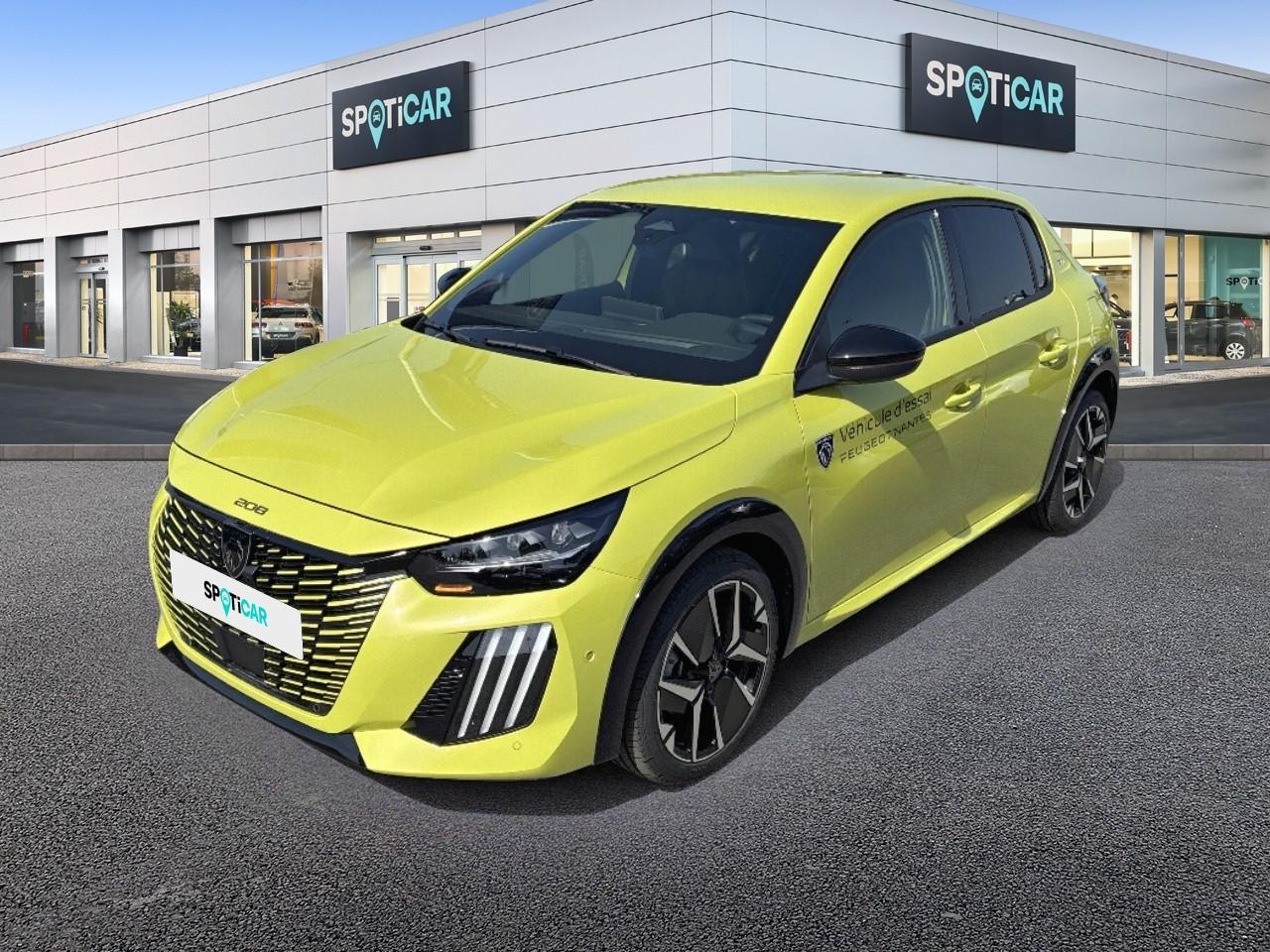 PEUGEOT PEUGEOT 208 Occasion Jaune Essence sans plomb 2025