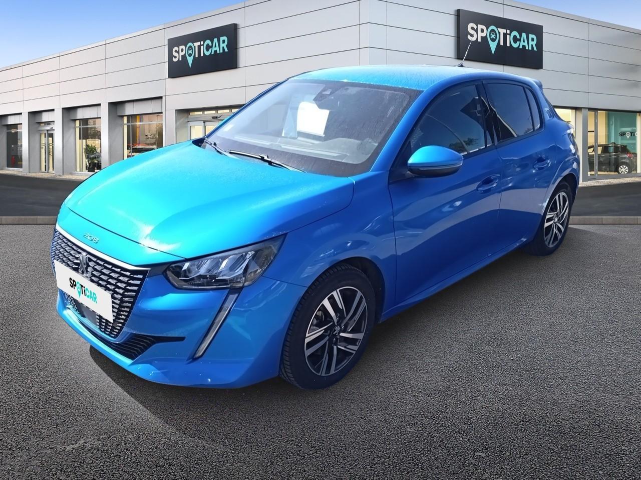 PEUGEOT PEUGEOT 208 Occasion Bleu Essence sans plomb 2021