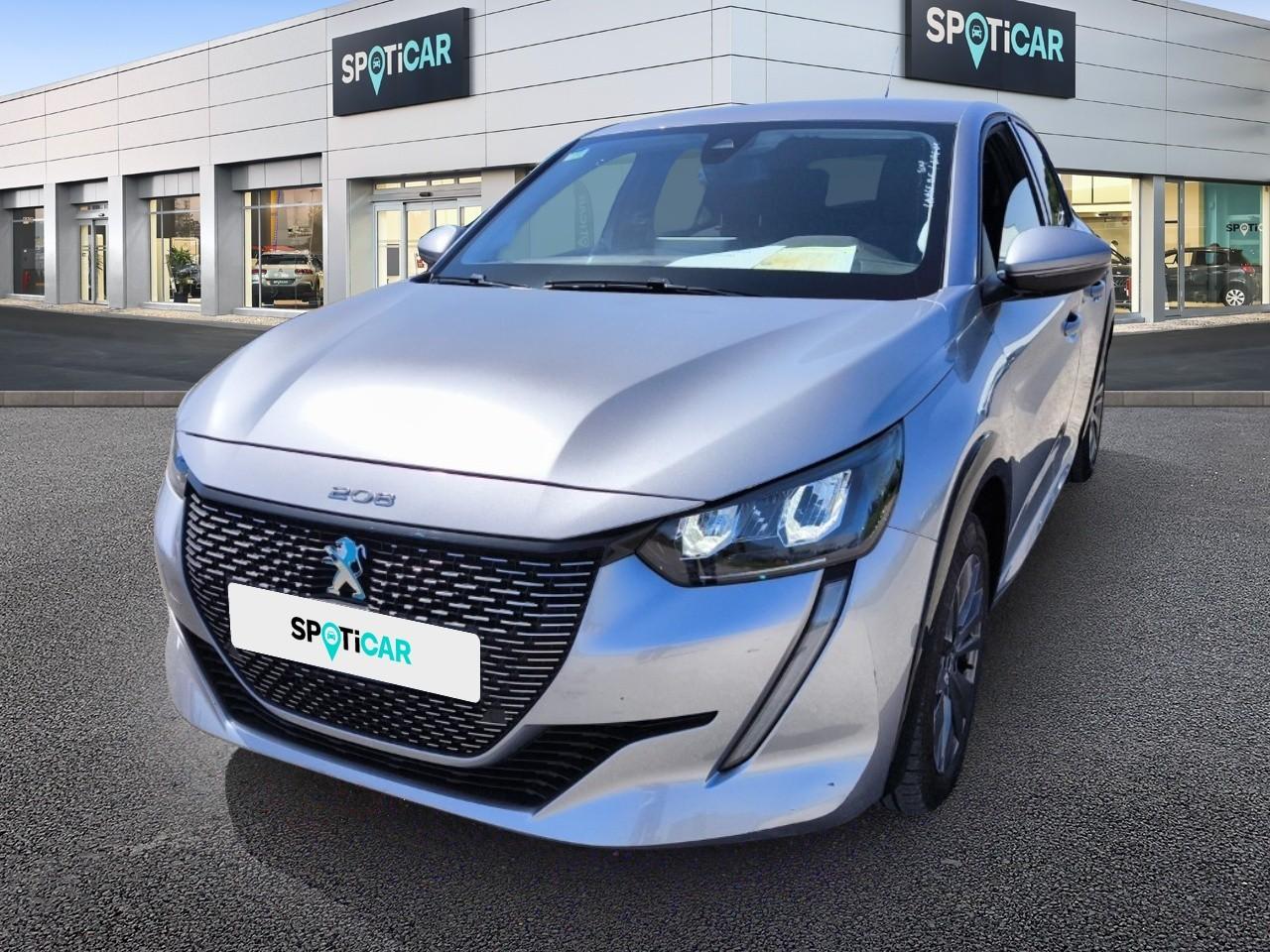 PEUGEOT PEUGEOT 208 Occasion Gris Courant électrique 2021