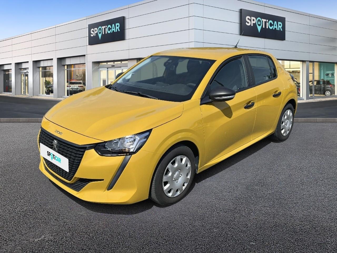 PEUGEOT PEUGEOT 208 Occasion Jaune Essence sans plomb 2020