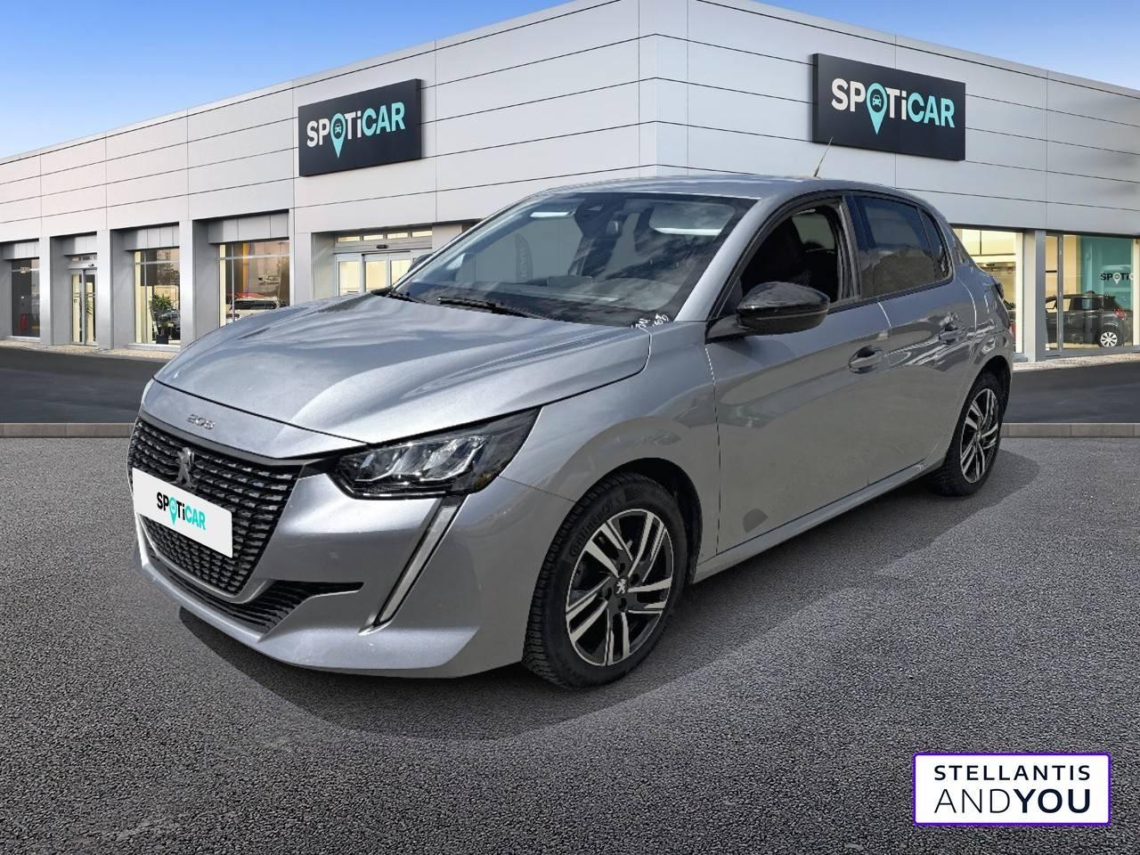 PEUGEOT PEUGEOT 208 Occasion Gris Essence sans plomb 2023