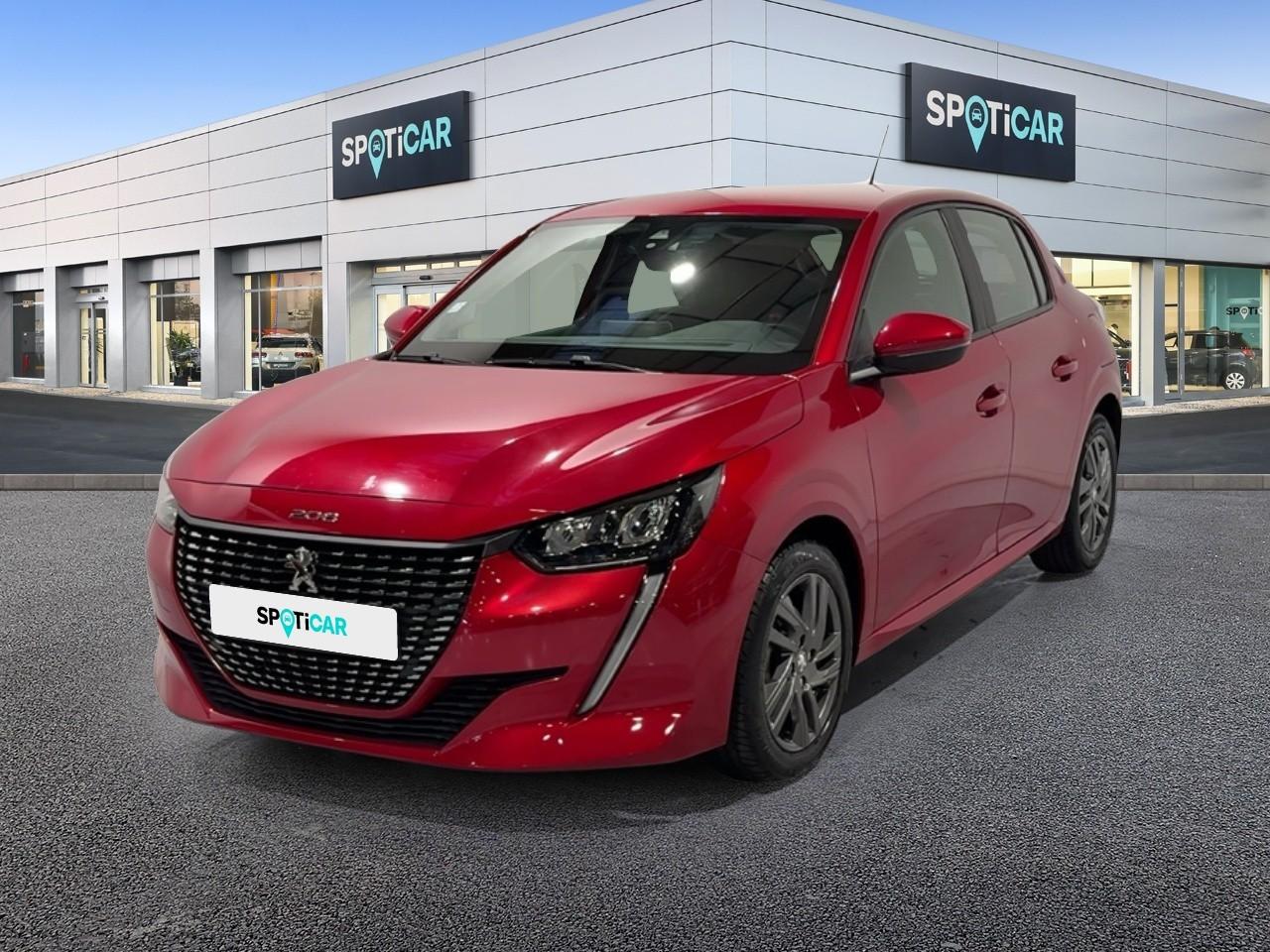 PEUGEOT PEUGEOT 208 Occasion Rouge Essence sans plomb 2021
