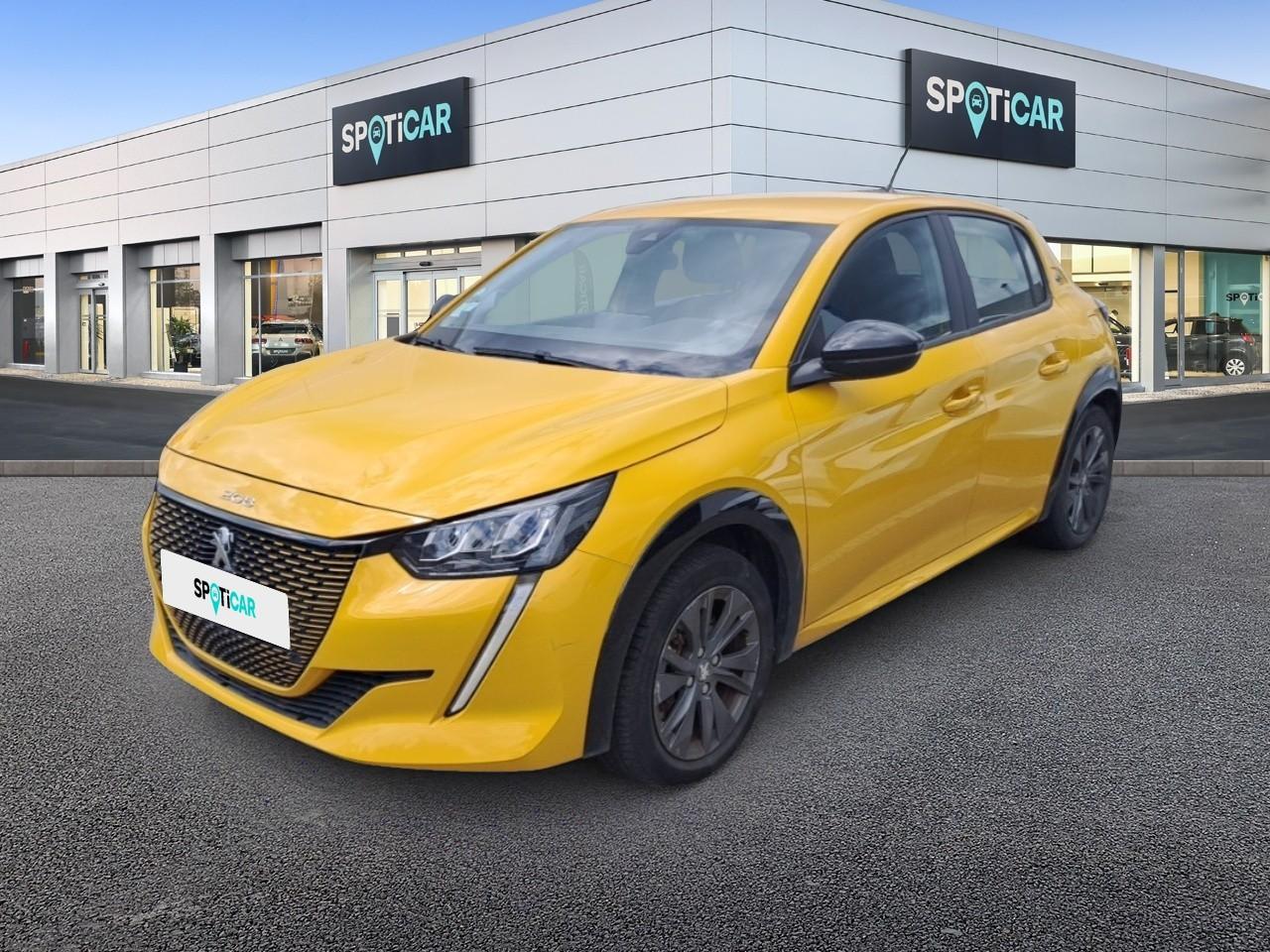 PEUGEOT PEUGEOT 208 Occasion Jaune Courant électrique 2022
