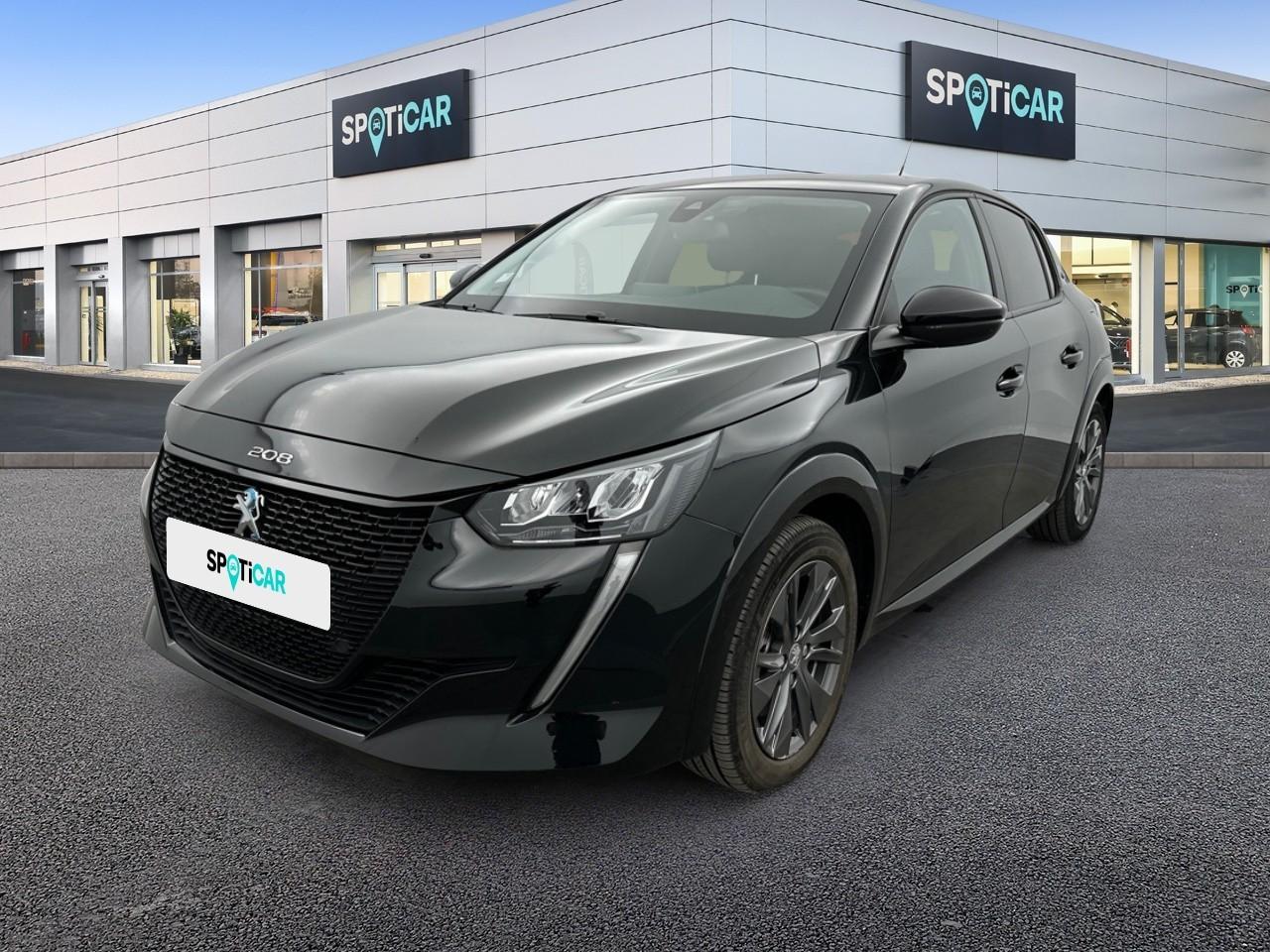 PEUGEOT PEUGEOT 208 Occasion Noir Courant électrique 2022