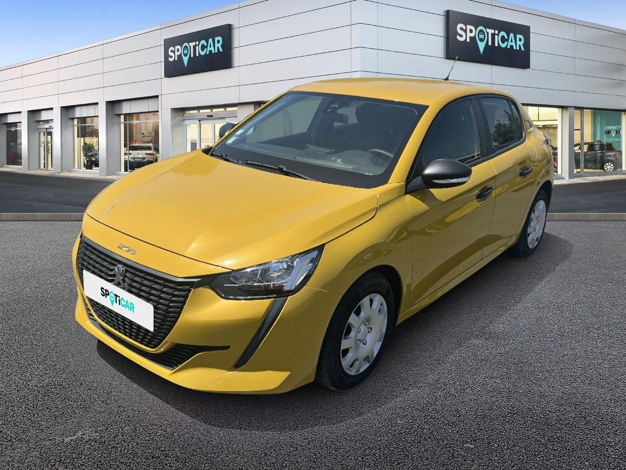 PEUGEOT PEUGEOT 208 Occasion Jaune Essence sans plomb 2020