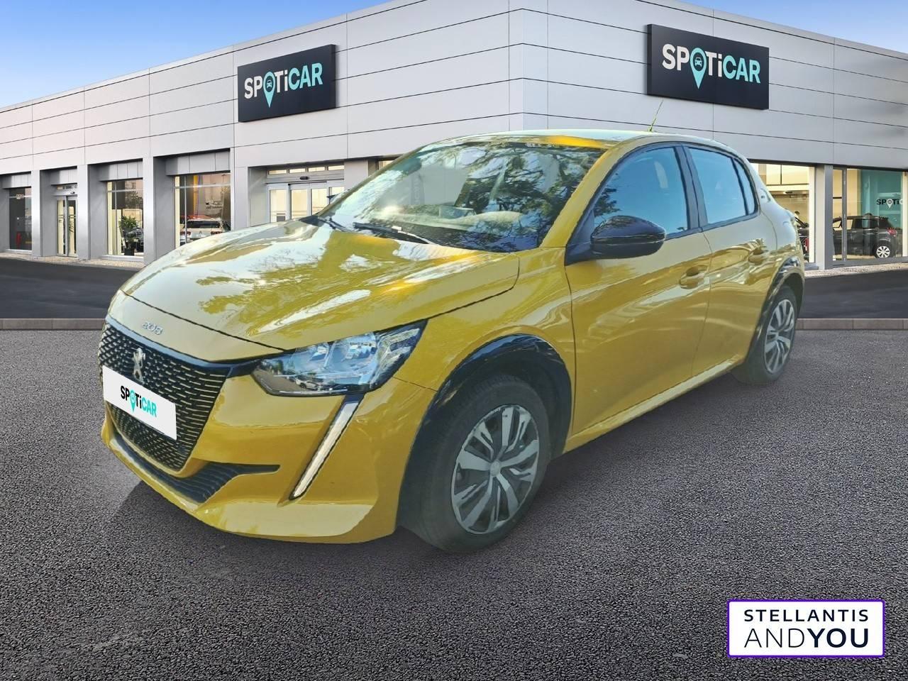 PEUGEOT PEUGEOT 208 Occasion Jaune Courant électrique 2023