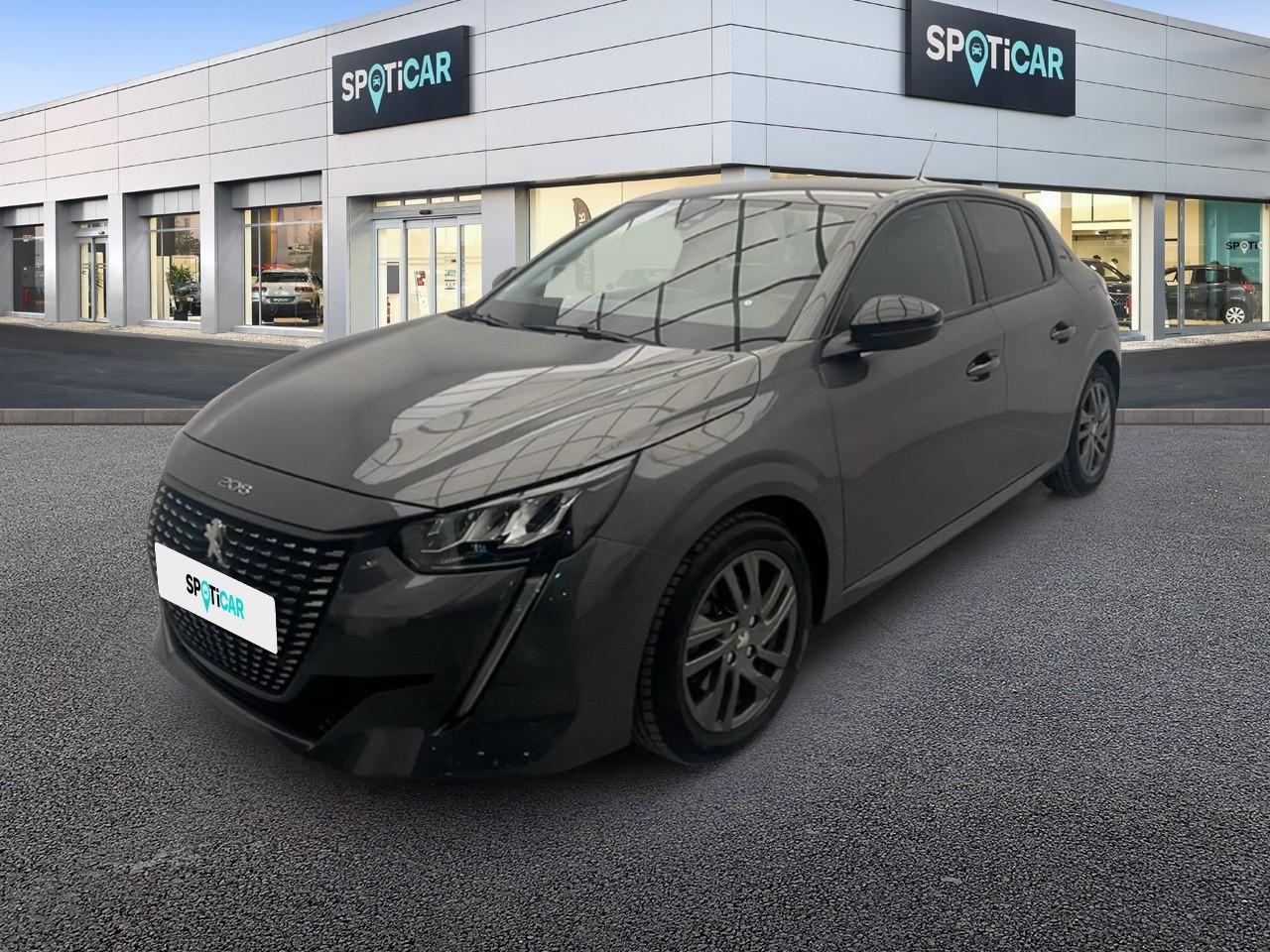 PEUGEOT PEUGEOT 208 Occasion Gris Essence sans plomb 2022