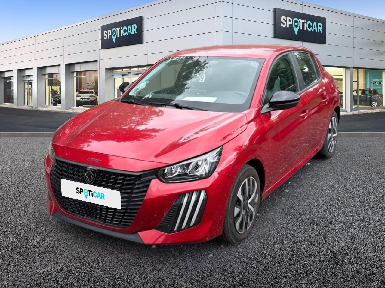 PEUGEOT PEUGEOT 208 Occasion Rouge Essence sans plomb 2024