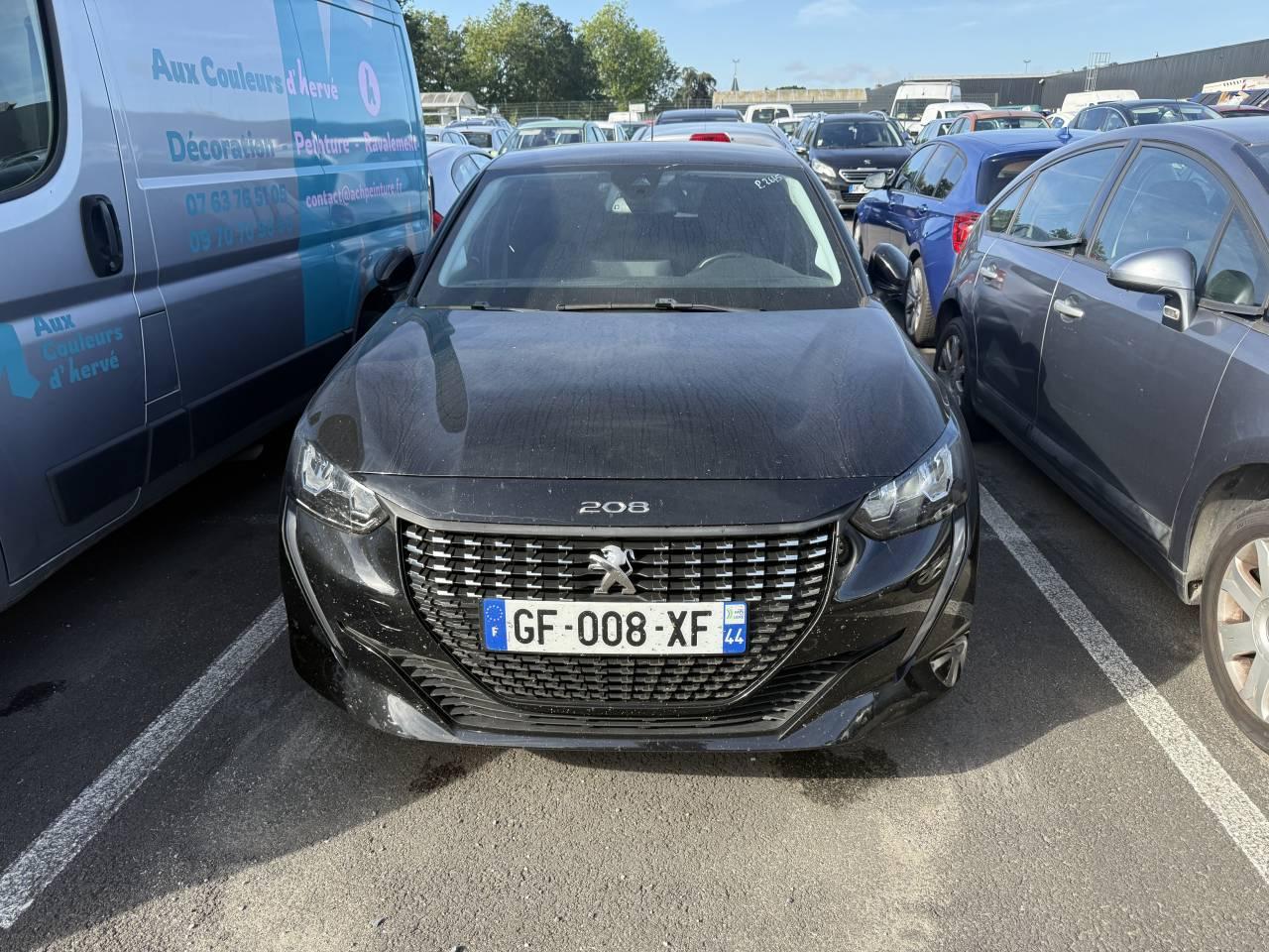 PEUGEOT PEUGEOT 208 Occasion Gris Essence sans plomb 2022
