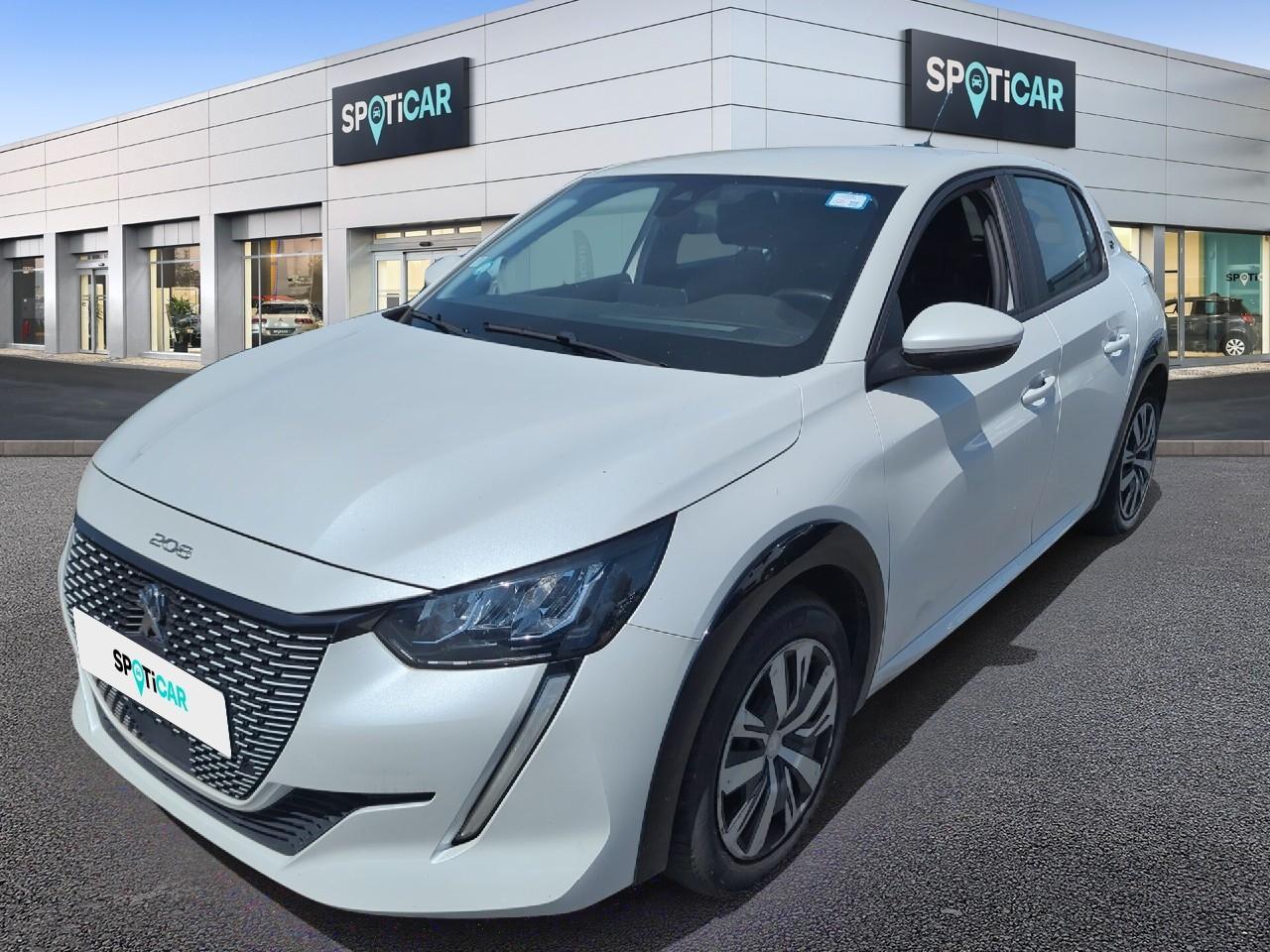 PEUGEOT PEUGEOT 208 Occasion Blanc Courant électrique 2020