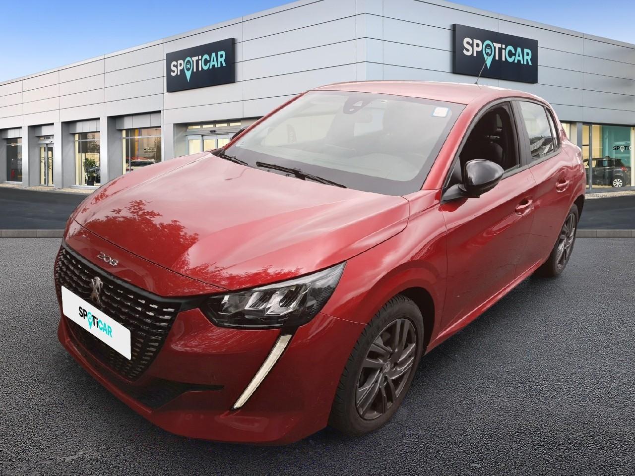 PEUGEOT PEUGEOT 208 Occasion Rouge Essence sans plomb 2022