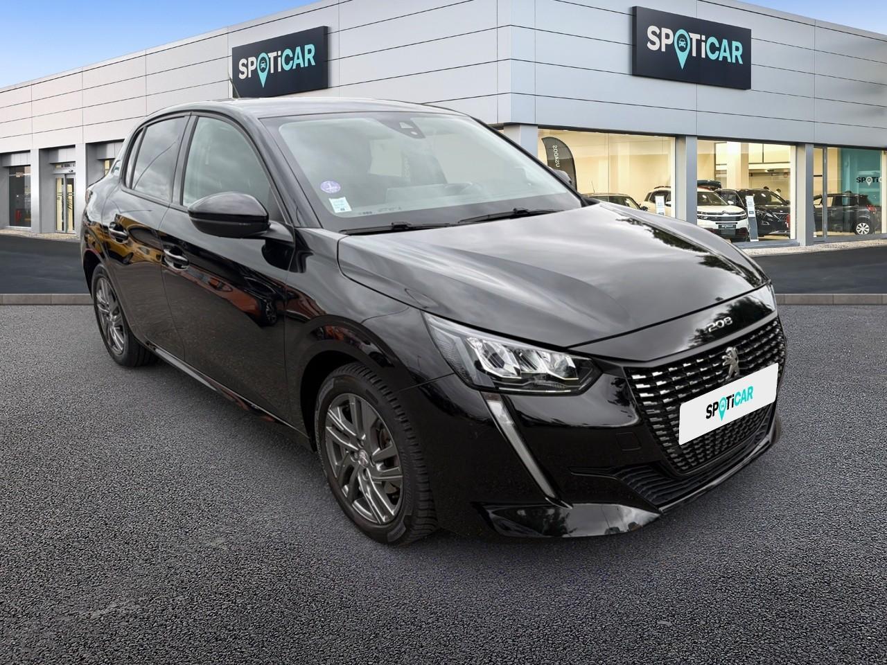 PEUGEOT PEUGEOT 208 Occasion Noir Essence sans plomb 2022