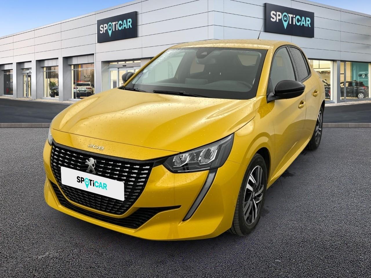 PEUGEOT PEUGEOT 208 Occasion Jaune Essence sans plomb 2022