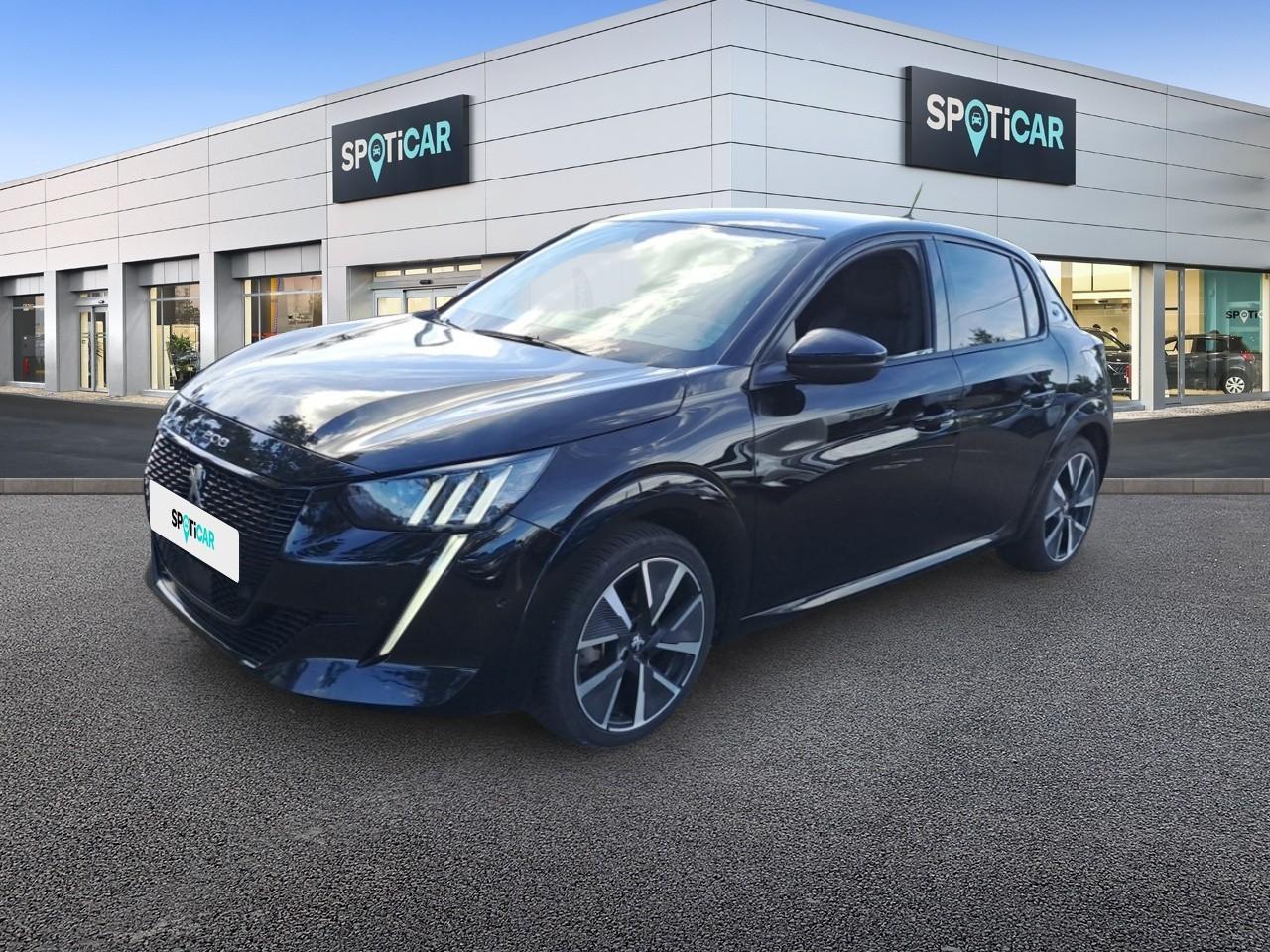 PEUGEOT PEUGEOT 208 Occasion Noir Courant électrique 2022