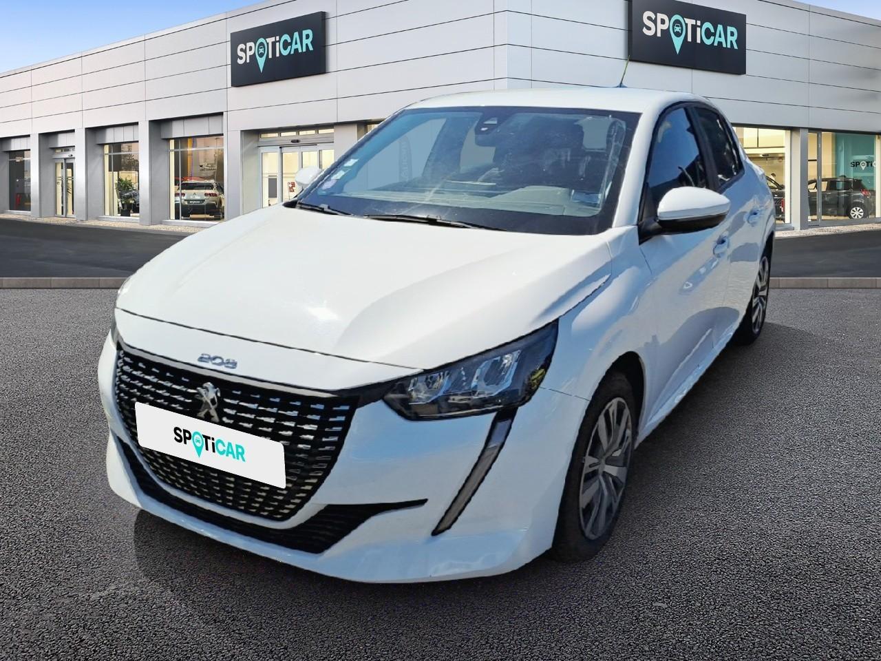 PEUGEOT PEUGEOT 208 Occasion Blanc Essence sans plomb 2020