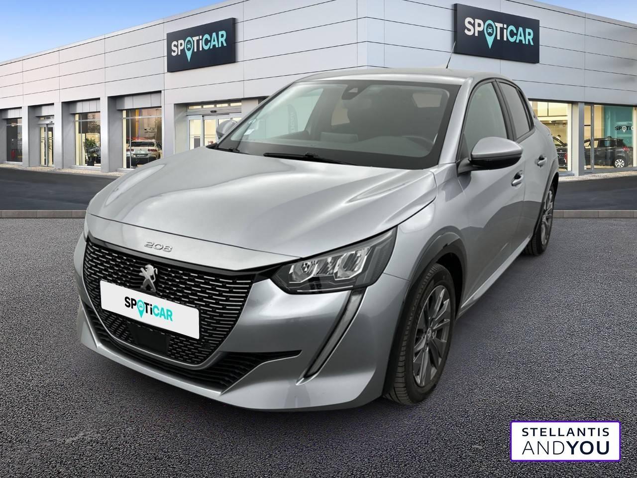 PEUGEOT PEUGEOT 208 Occasion Gris Courant électrique 2022