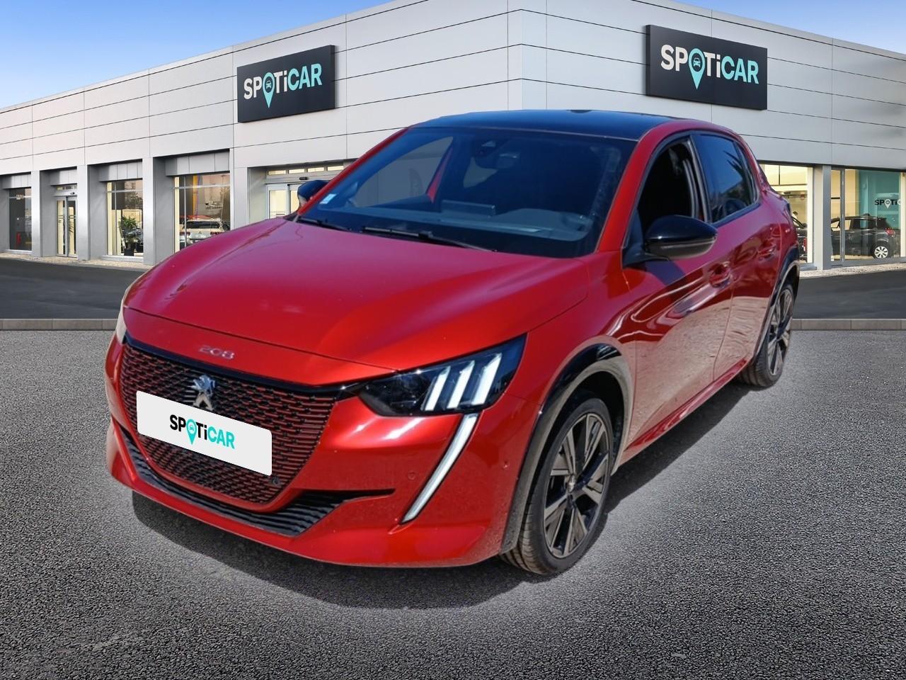 PEUGEOT PEUGEOT 208 Occasion Rouge Courant électrique 2023