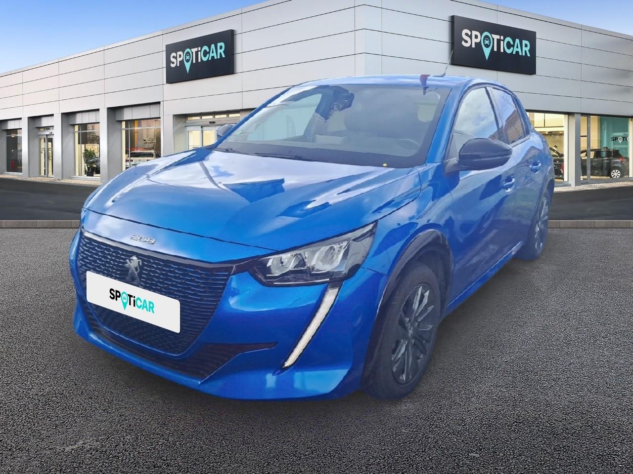 PEUGEOT PEUGEOT 208 Occasion Bleu Courant électrique 2023