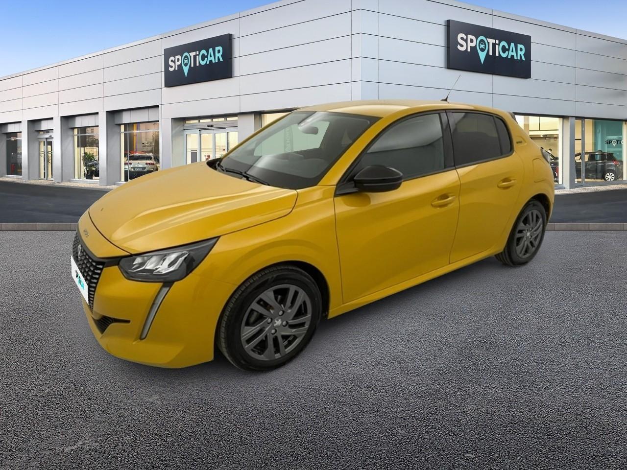 PEUGEOT PEUGEOT 208 Occasion Jaune Essence sans plomb 2022