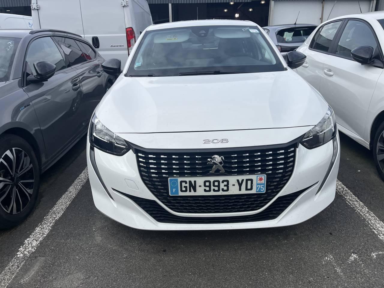 PEUGEOT PEUGEOT 208 Occasion Blanc Essence sans plomb 2023