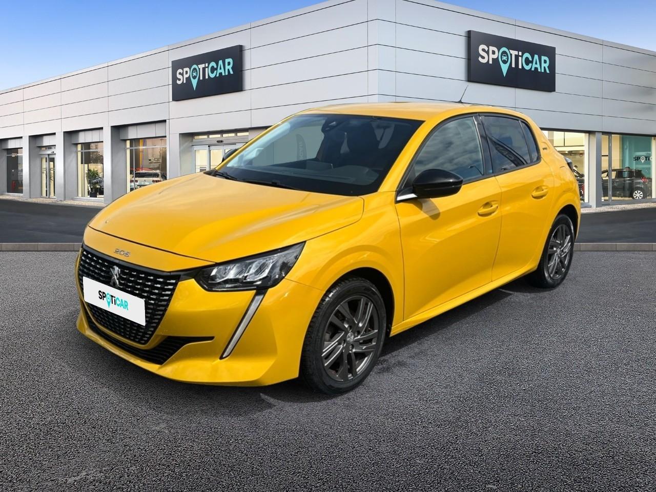 PEUGEOT PEUGEOT 208 Occasion Jaune Essence sans plomb 2022