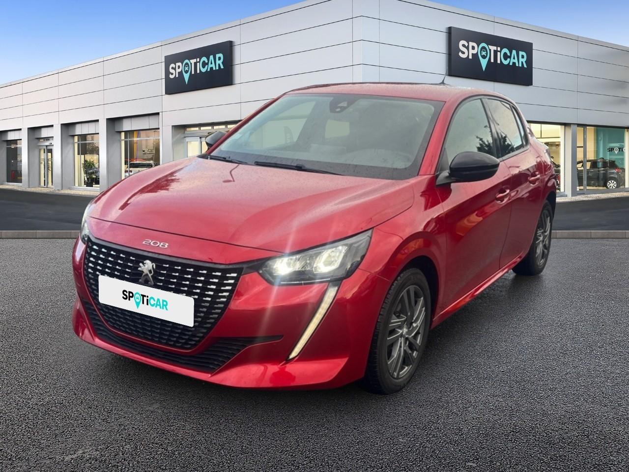 PEUGEOT PEUGEOT 208 Occasion Rouge Essence sans plomb 2022