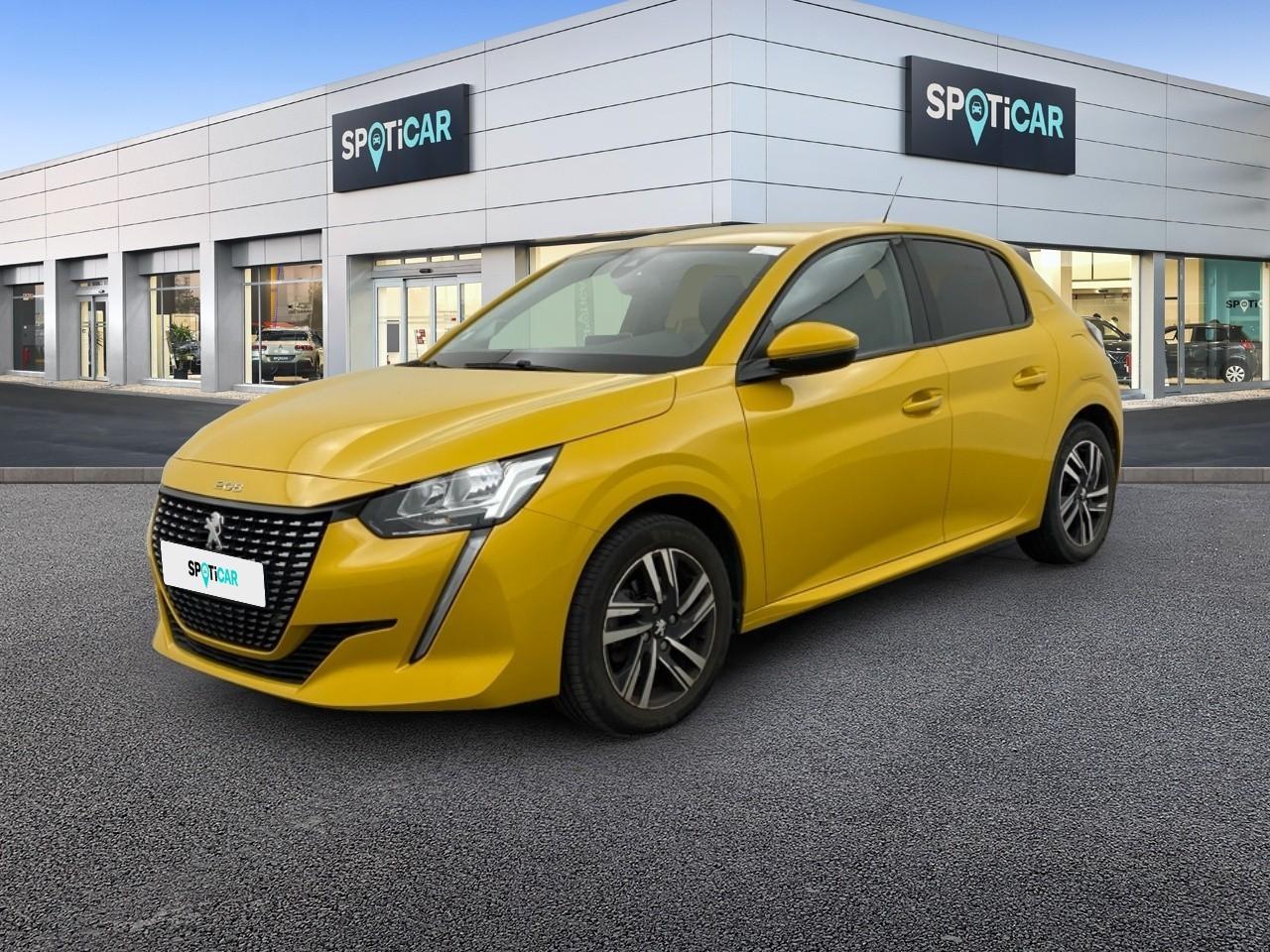 PEUGEOT PEUGEOT 208 Occasion Jaune Essence sans plomb 2019