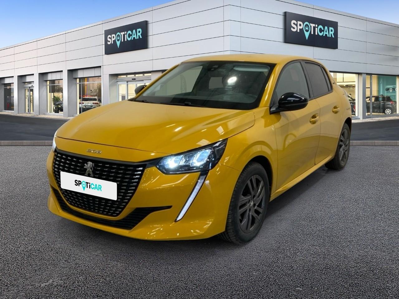 PEUGEOT PEUGEOT 208 Occasion Jaune Essence sans plomb 2022
