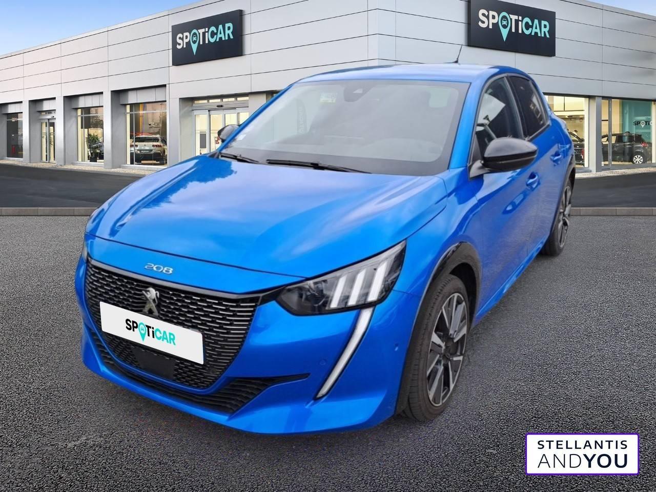 PEUGEOT PEUGEOT 208 Occasion Bleu Essence sans plomb 2022