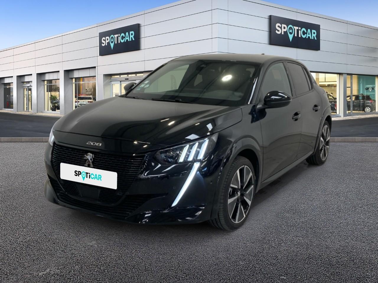 PEUGEOT PEUGEOT 208 Occasion Noir Courant électrique 2022