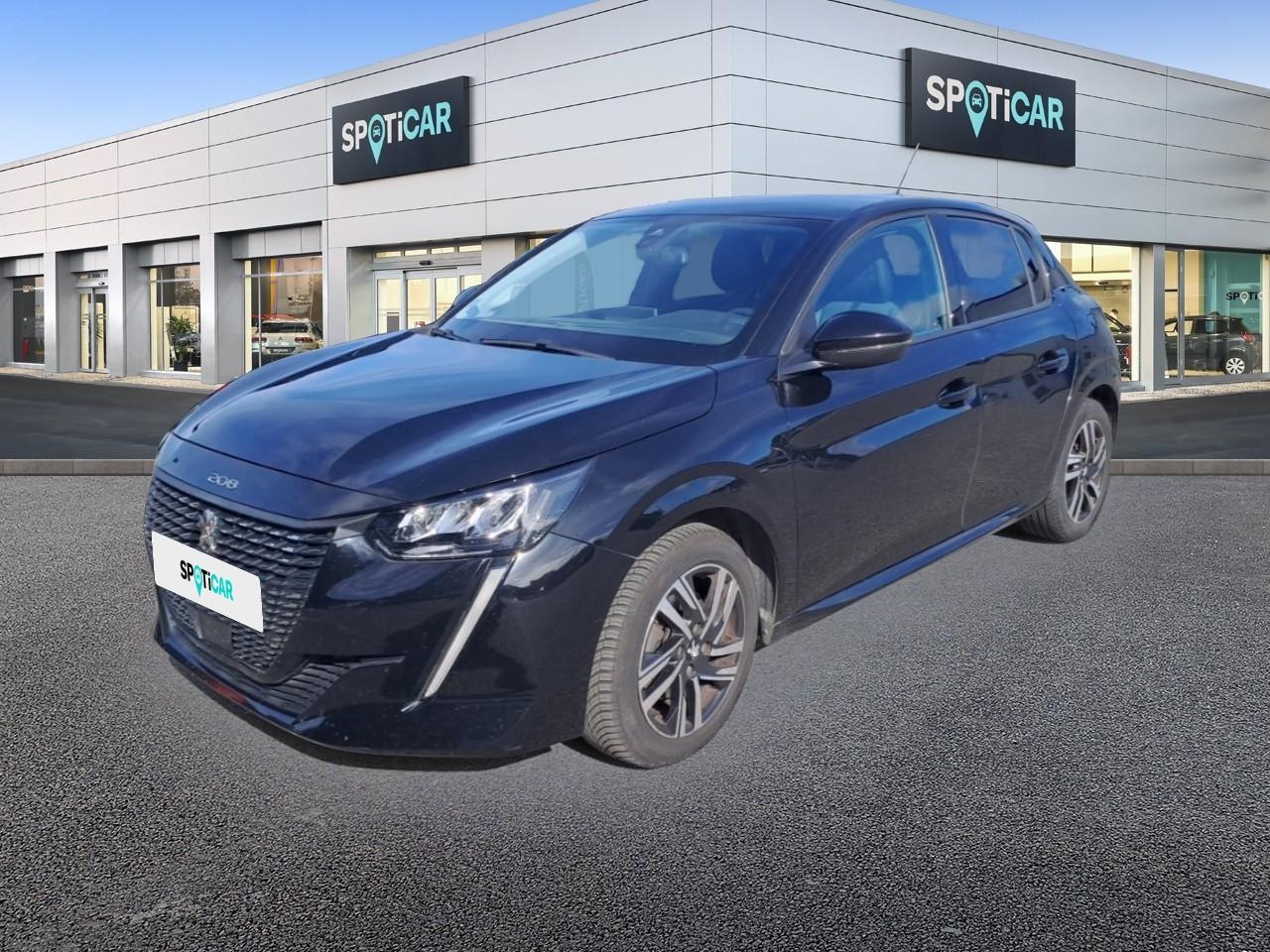 PEUGEOT PEUGEOT 208 Occasion Noir Essence sans plomb 2021