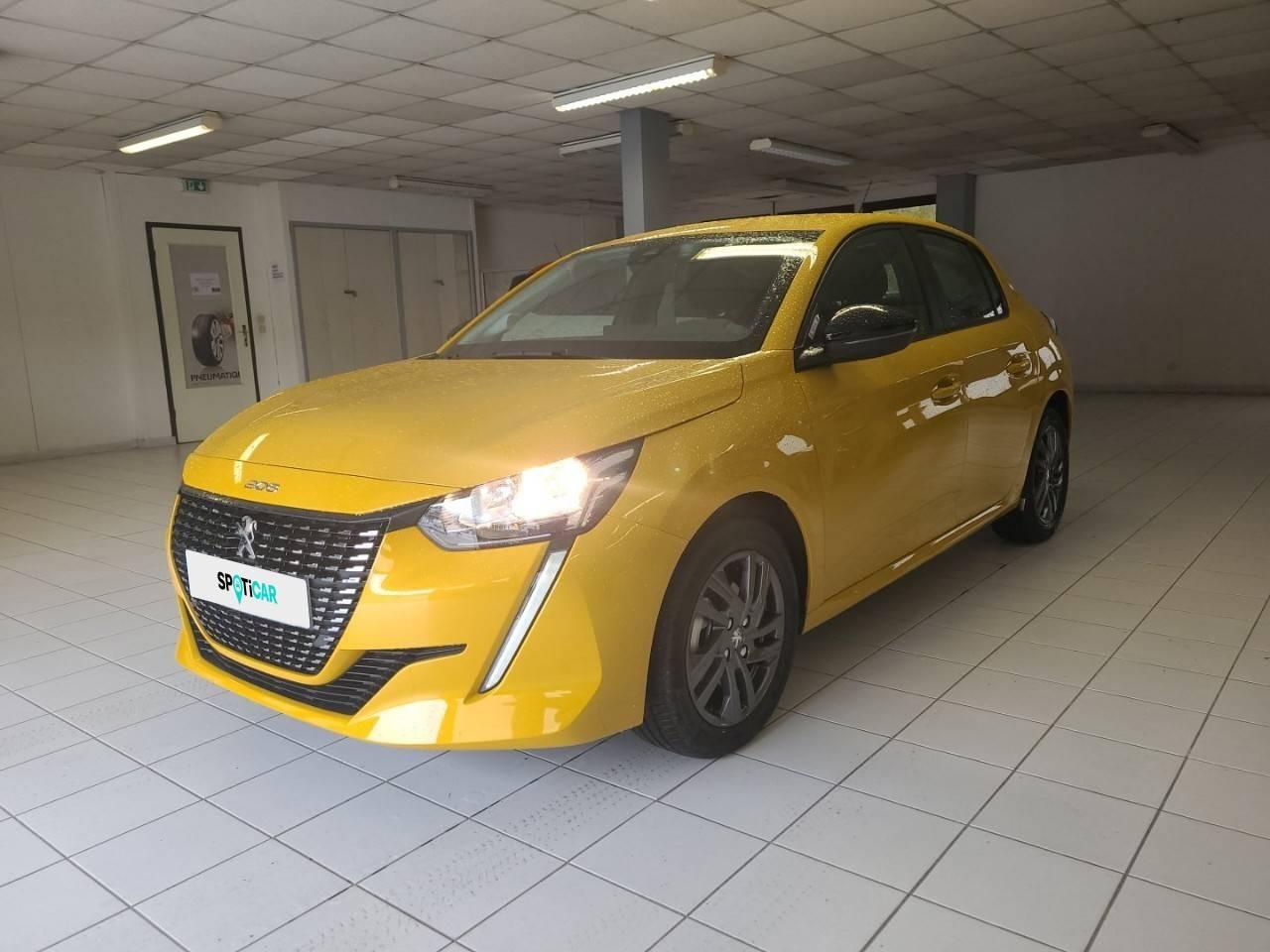 PEUGEOT PEUGEOT 208 Occasion Jaune Diesel 2022