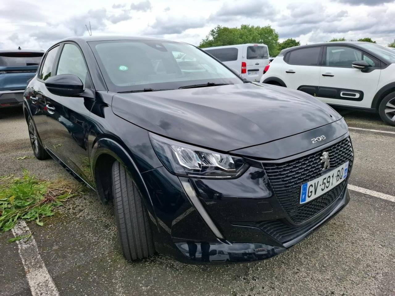 PEUGEOT PEUGEOT 208 Occasion Noir Courant électrique 2024