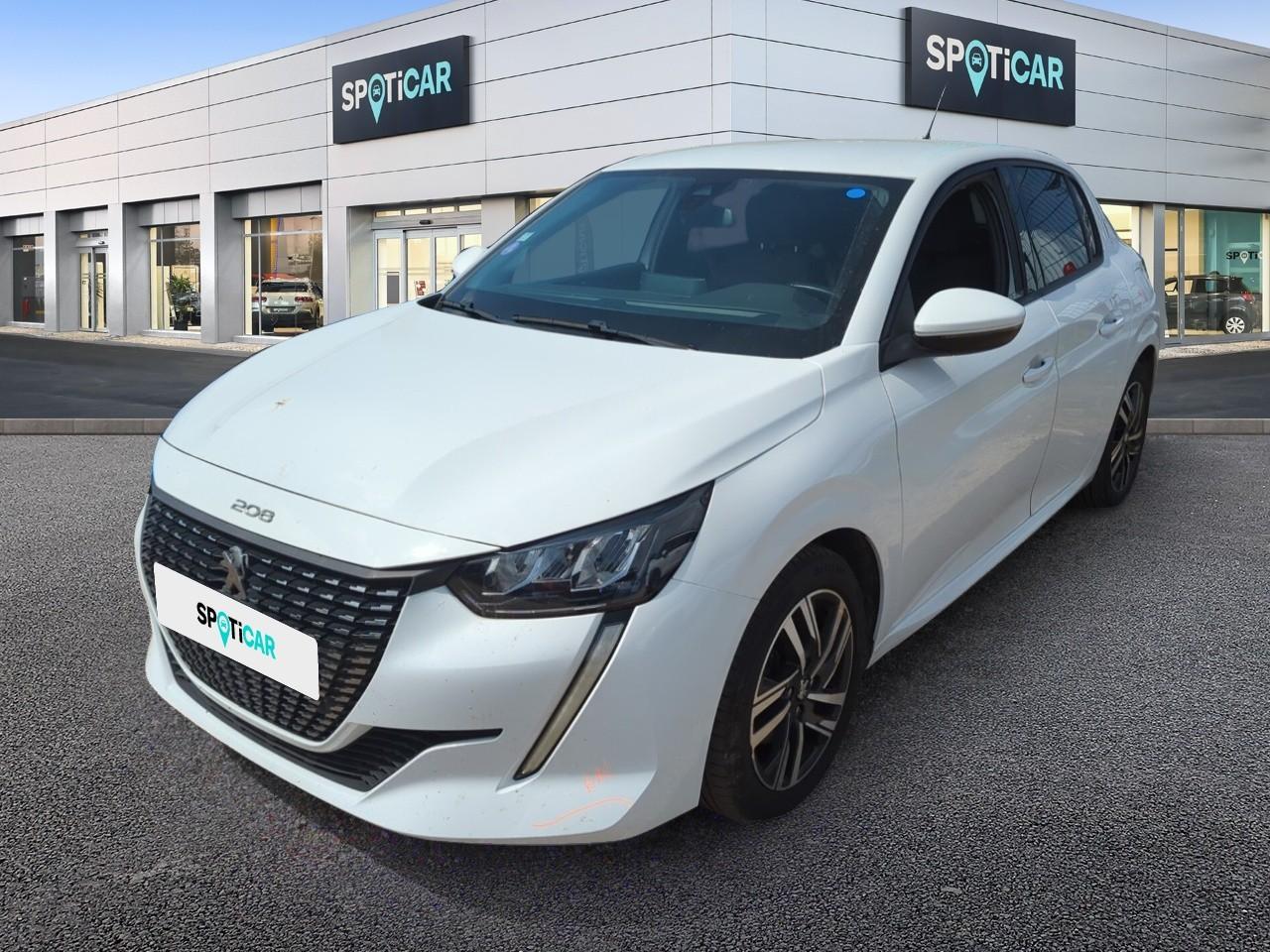 PEUGEOT PEUGEOT 208 Occasion Blanc Essence sans plomb 2021