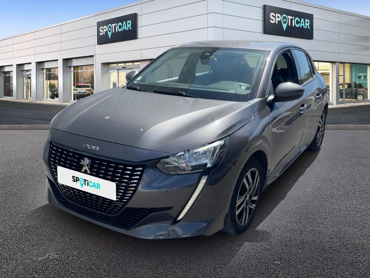 PEUGEOT PEUGEOT 208 Occasion Gris Essence sans plomb 2020