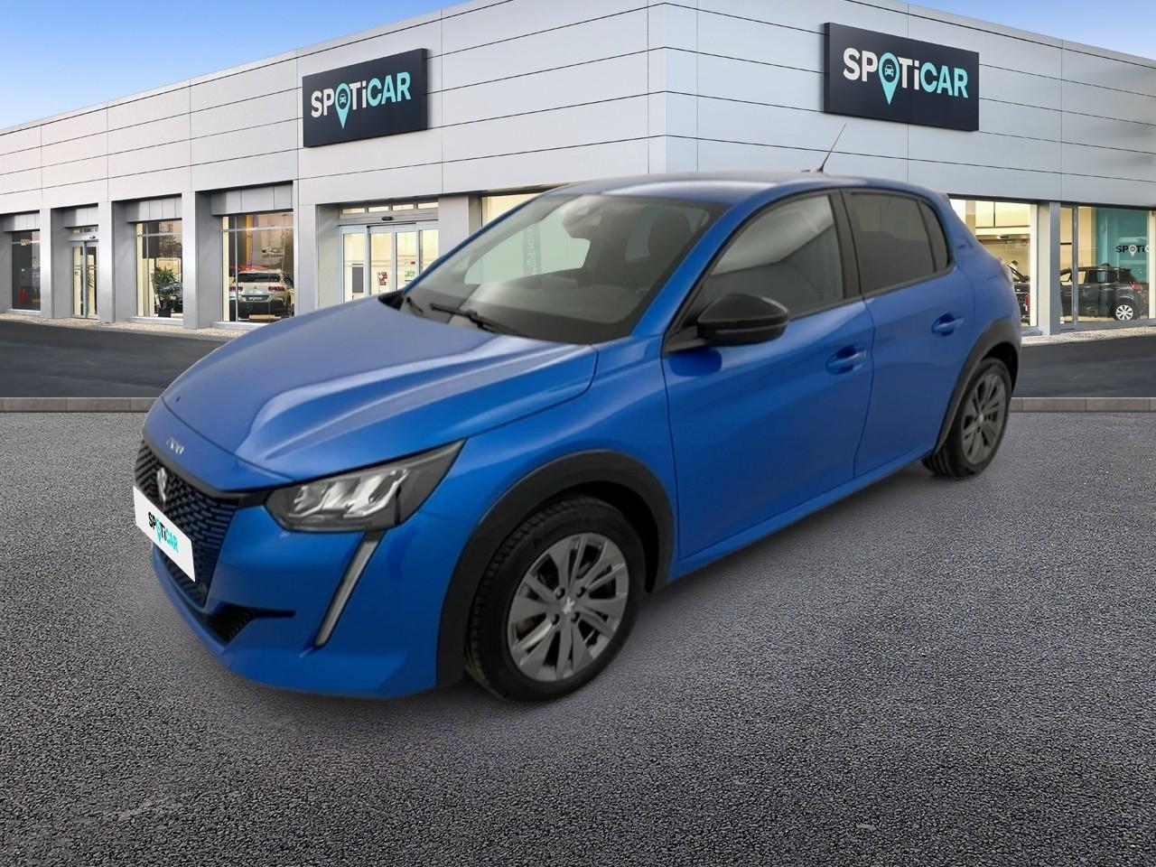 PEUGEOT PEUGEOT 208 Occasion Bleu Courant électrique 2023