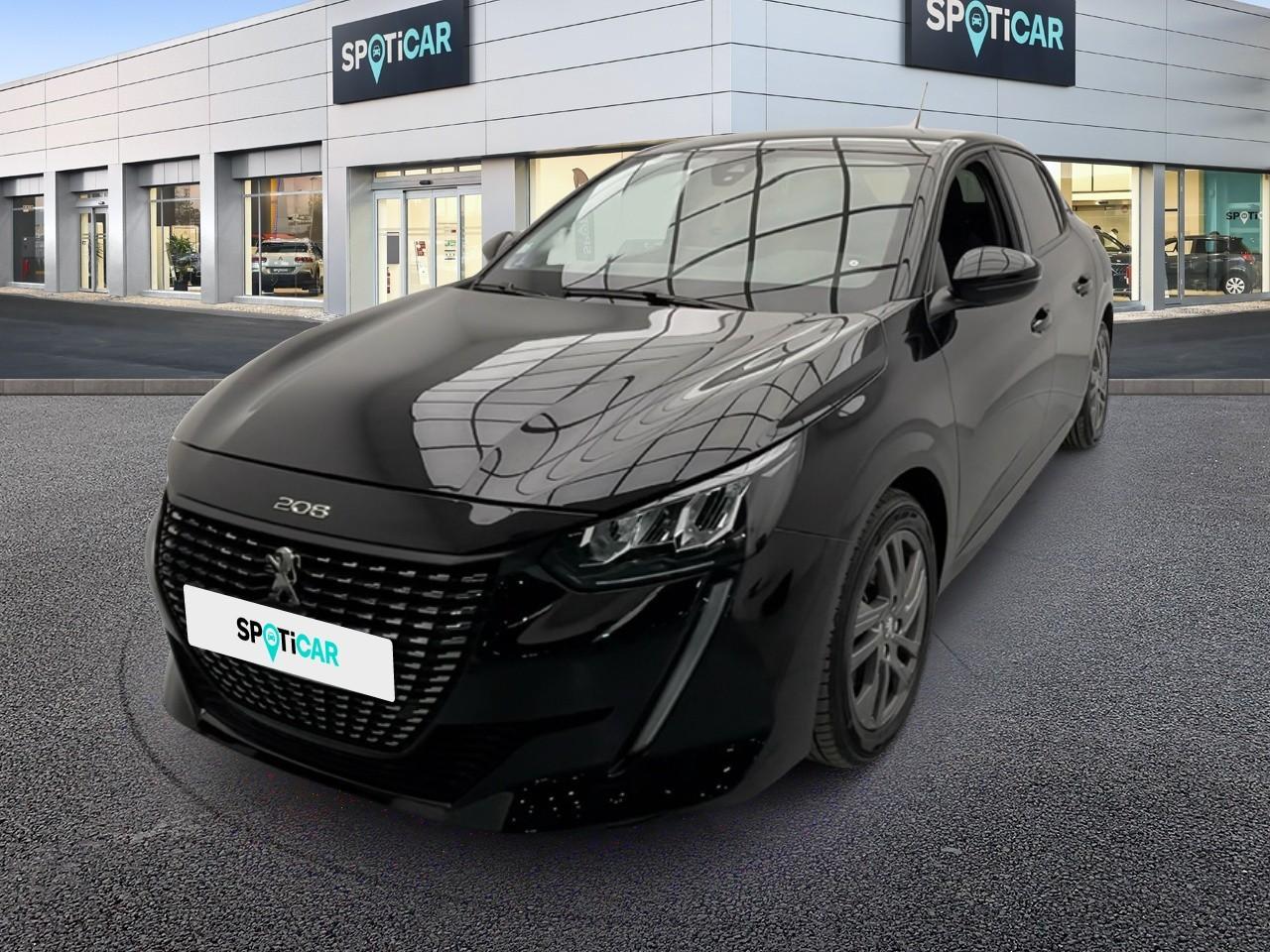 PEUGEOT PEUGEOT 208 Occasion Noir Essence sans plomb 2022