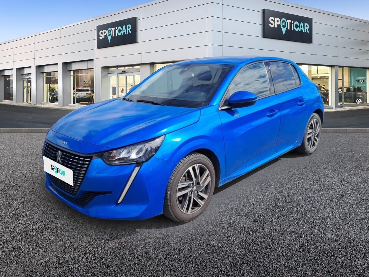 PEUGEOT PEUGEOT 208 Occasion Bleu Essence sans plomb 2021