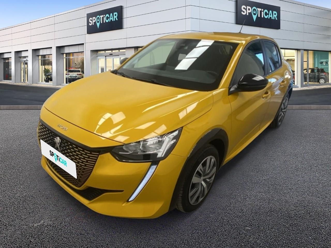 PEUGEOT PEUGEOT 208 Occasion Jaune Courant électrique 2023