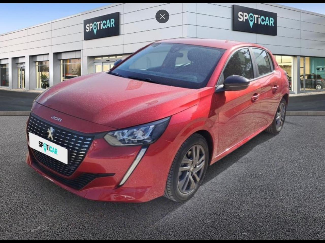 PEUGEOT PEUGEOT 208 Occasion Rouge Essence sans plomb 2022