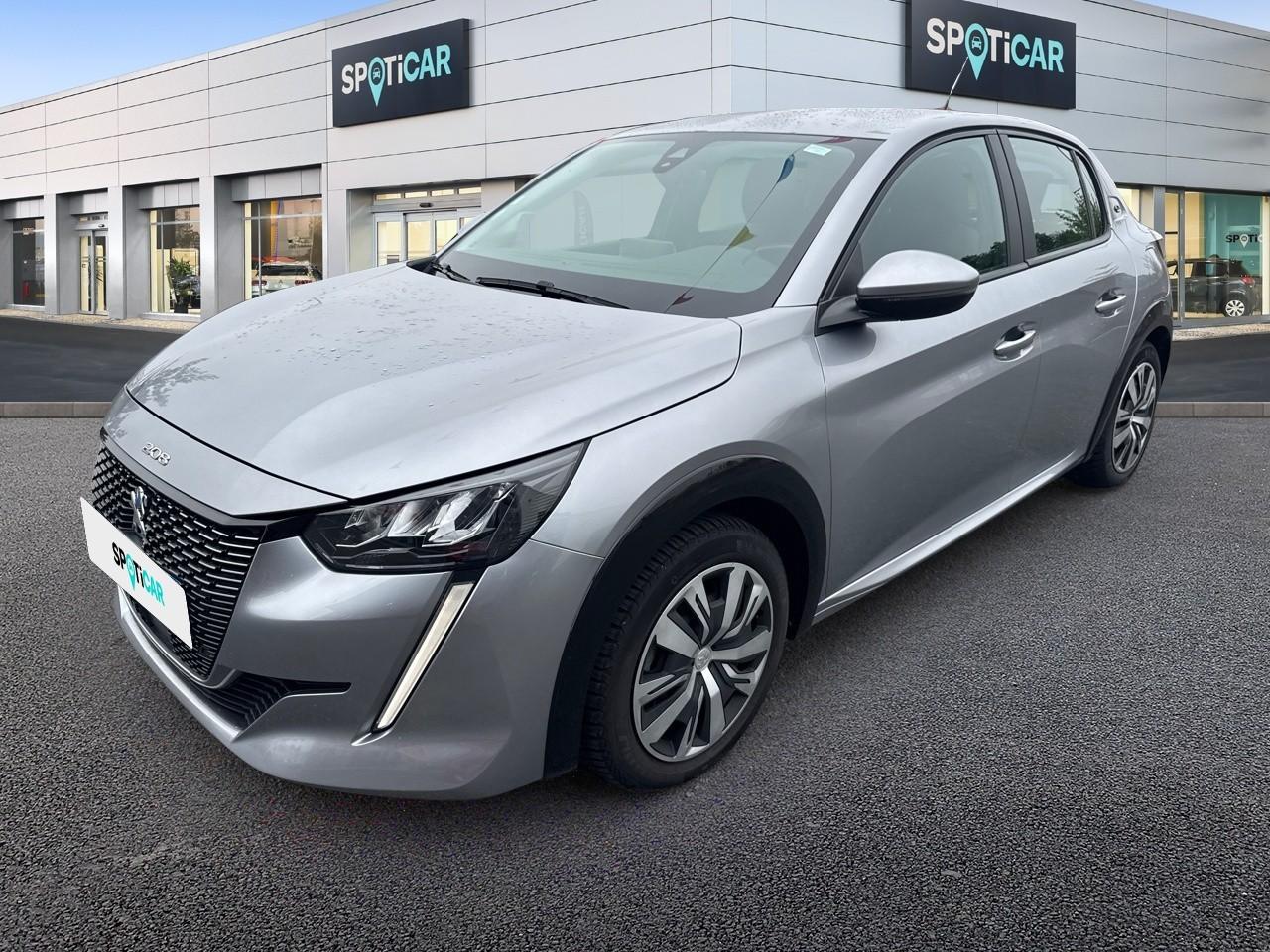 PEUGEOT PEUGEOT 208 Occasion Gris Courant électrique 2020