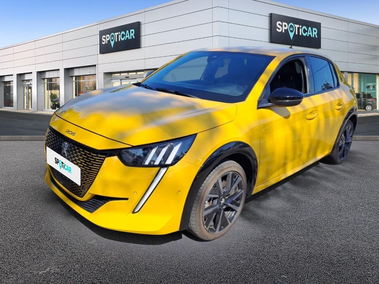 PEUGEOT PEUGEOT 208 Occasion Jaune Courant électrique 2023