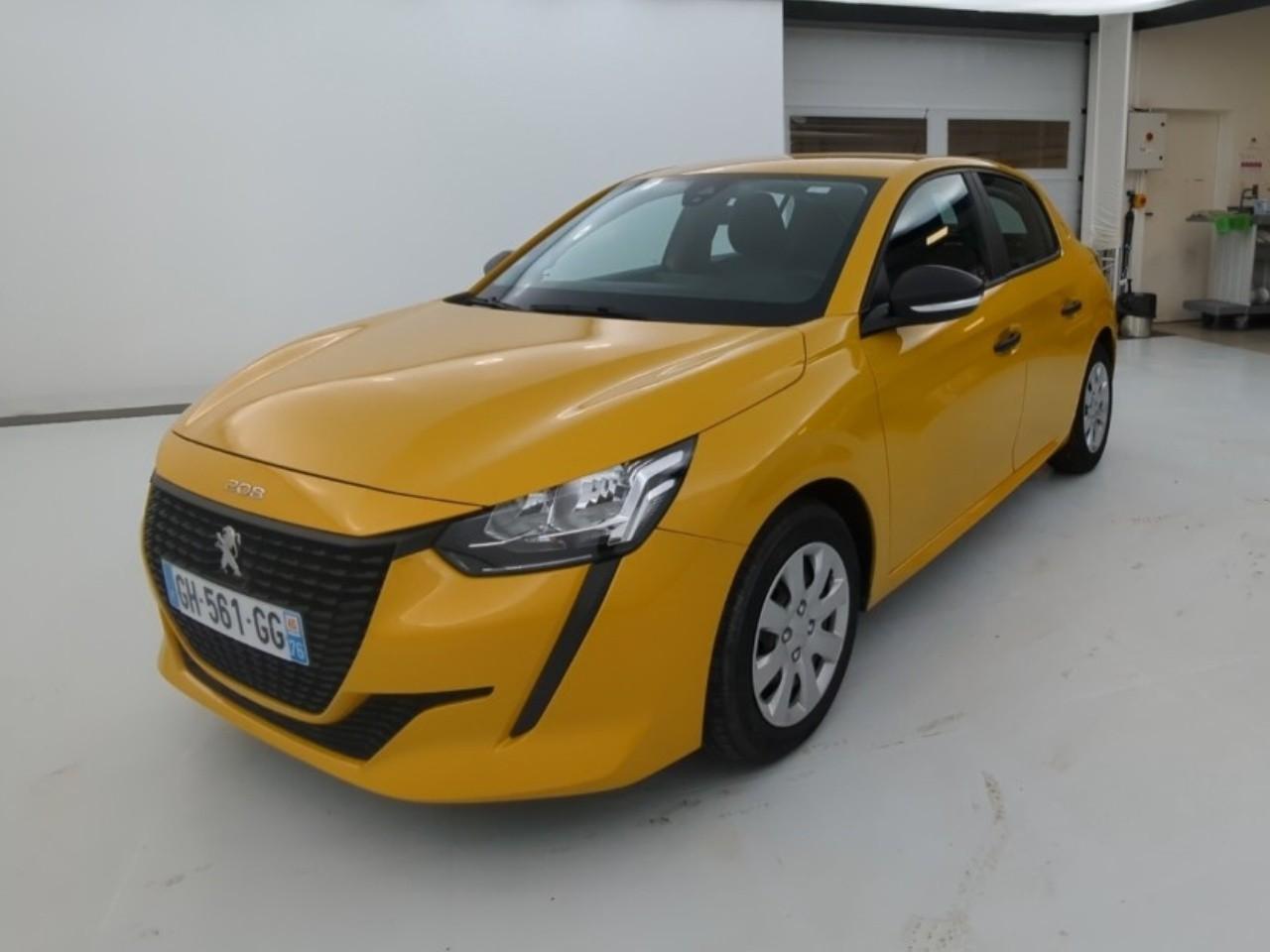 PEUGEOT PEUGEOT 208 Occasion Jaune Essence sans plomb 2022