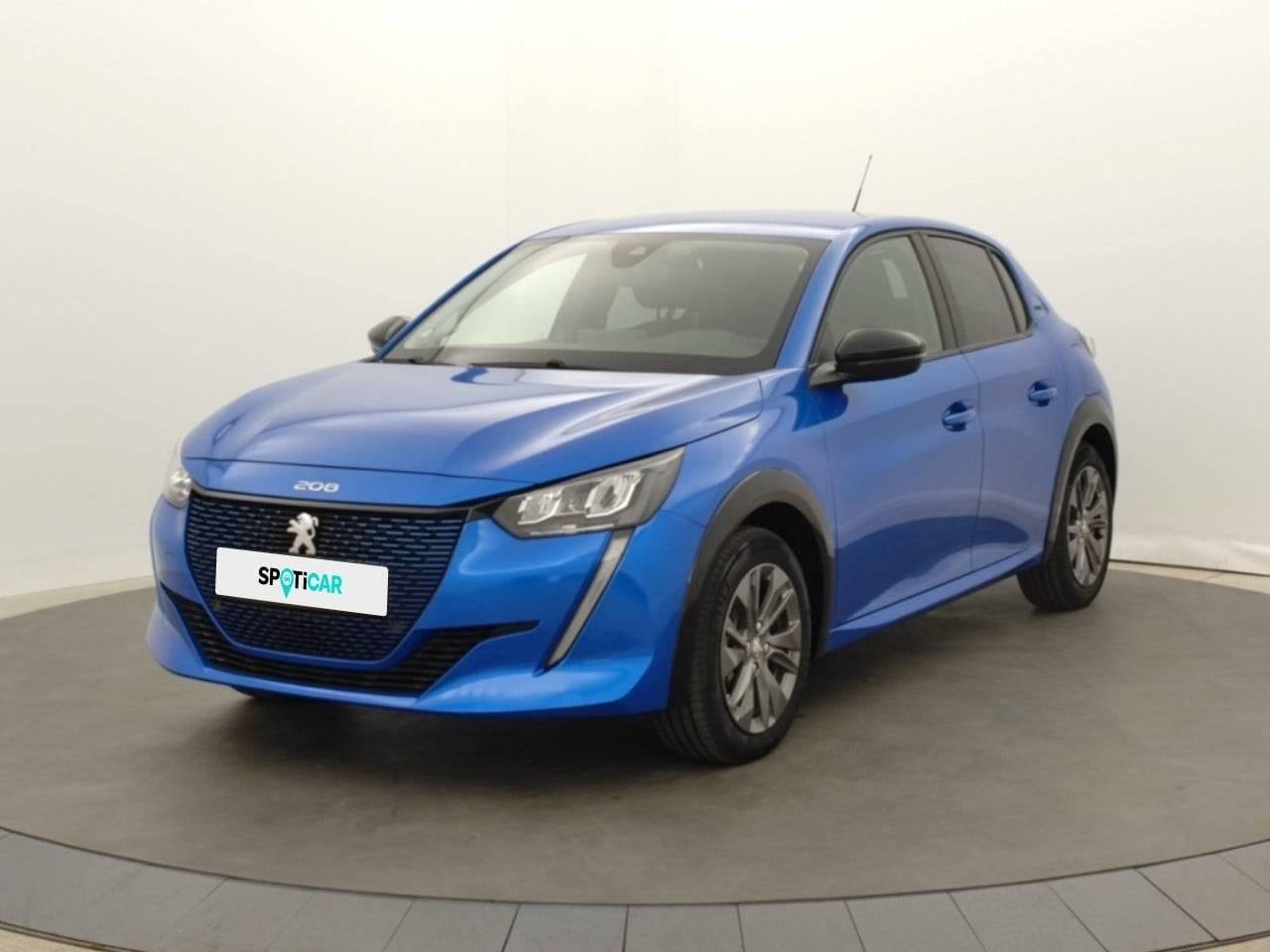 PEUGEOT PEUGEOT 208 Occasion Bleu Courant électrique 2023