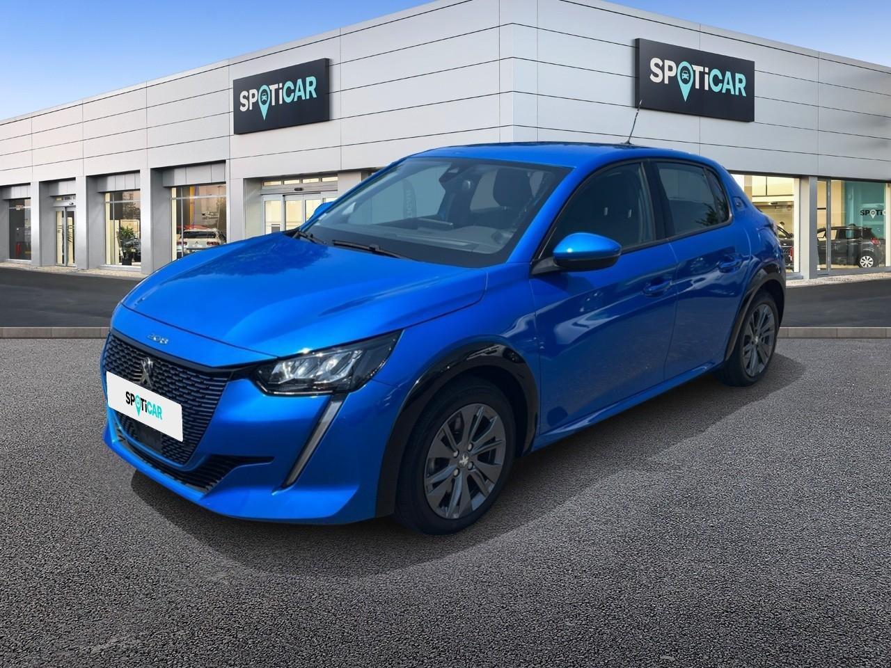 PEUGEOT PEUGEOT 208 Occasion Bleu Courant électrique 2020