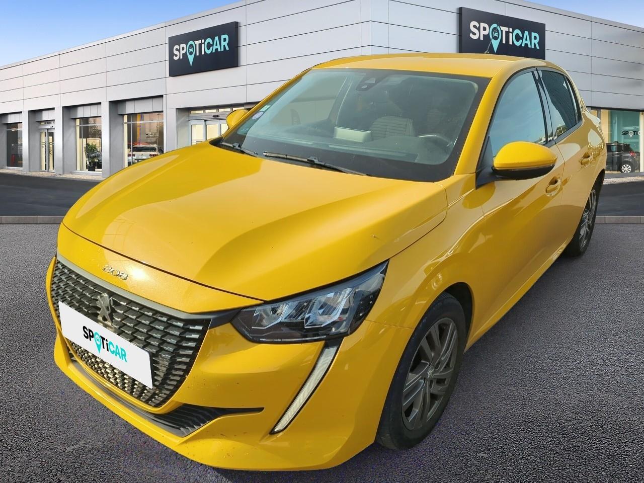 PEUGEOT PEUGEOT 208 Occasion Jaune Essence sans plomb 2021